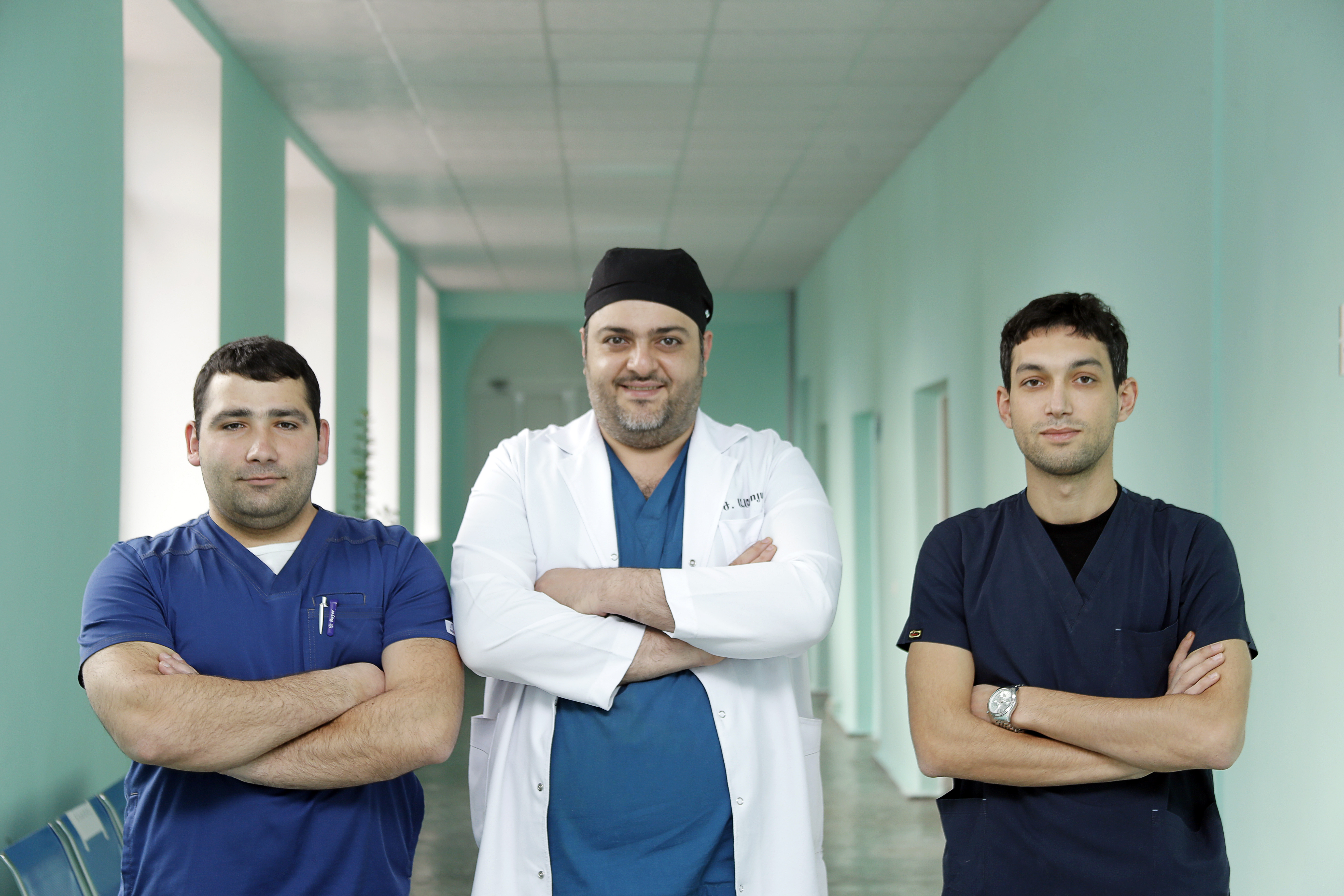 Անոթային վիրաբույժների level up թիմ՝ անոթային վիրաբույժ Արգիշտի Արոյանի ղեկավարությամբ: